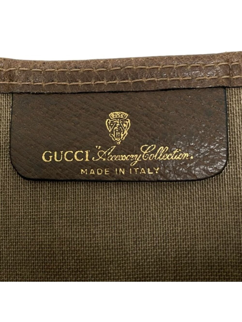 Gucci Tote Collection GG Plus Supreme Sherry Beige Brown Multi Cotton Leather - Picture 8 of 10